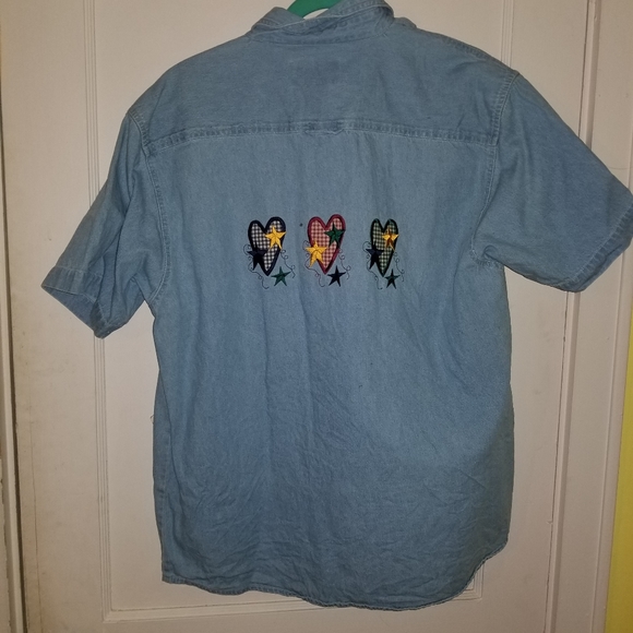 Oversized Jean shirt - Picture 4 of 4